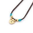 Necklace "Zefxis G" - Brown