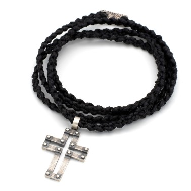 Κολιέ "Σταυρός 12 Pins"