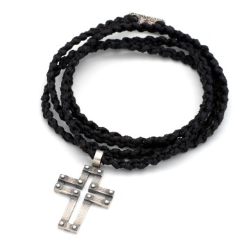 Κολιέ "Σταυρός 12 Pins"