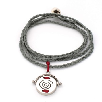 Κολιέ "Φιλοσοφία" - Γκρι