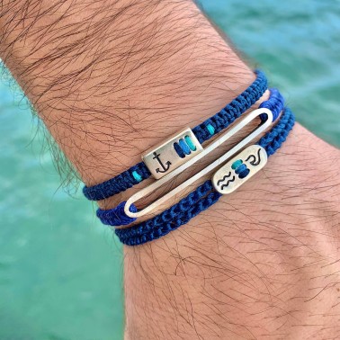 Bracelet "Anchor - 3 Lines"