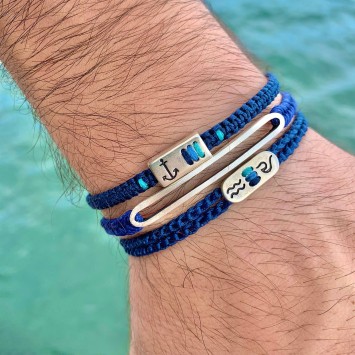 Bracelet "Anchor - 3 Lines"