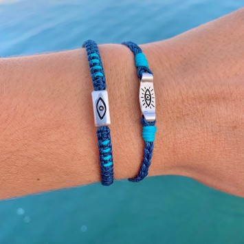 Bracelet "Evil Eye - 8 Lines"