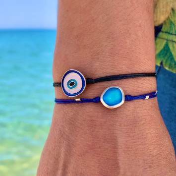 Bracelet "Evil Eye Dream"- Blue