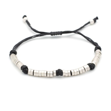 Βραχιόλι "Κομποσκοίνι Silver Rings ".