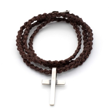 Necklace "Cross P"