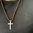 Necklace "Cross P"