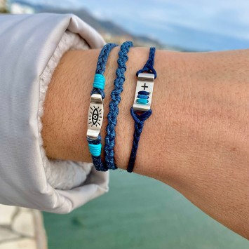 Bracelet "Cross - 3 lines"