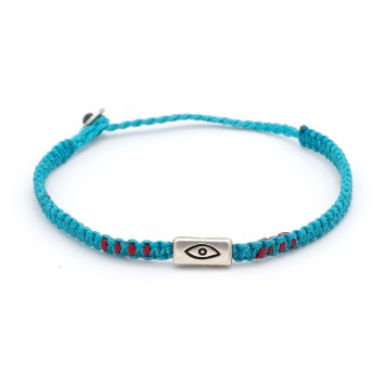 Βραχιόλι "Μάτι - 8 γραμμές"