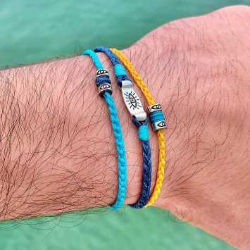 Βραχιόλι "Μάτι Κύλινδρος"