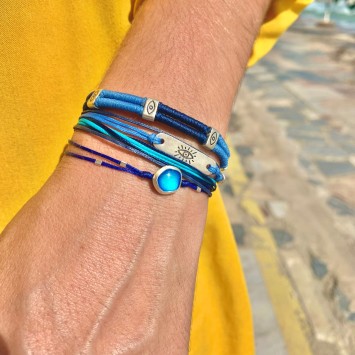 Bracelet "Evil Eye - Cross S "