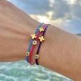 Bracelet "Little Evil Eye & Cross G" Bracelet "Little Evil Eye & Cross G"