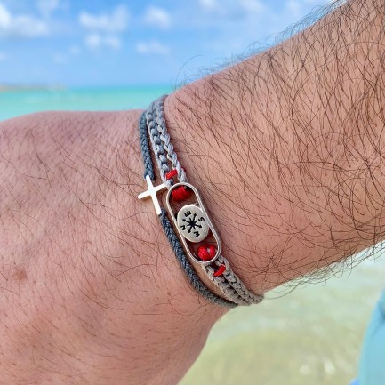 Βραχιόλι "Πυξίδα - Κύματα"