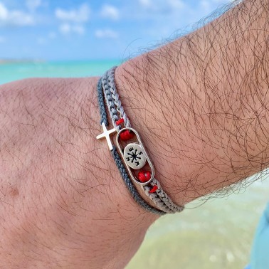 Bracelet "Compass - Waves"