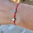 Bracelet "Martaki - Little Evil Eye & Cross" Bracelet "Martaki - Little Evil Eye & Cross"
