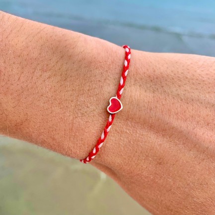 Βραχιόλι "Μαρτάκι - Καρδούλα"