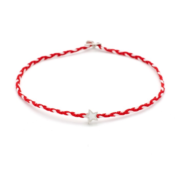 Bracelet "Martaki - White Little Star"