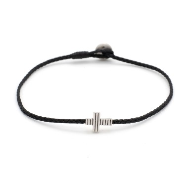 Bracelet "Cross - Parallel Lines"
