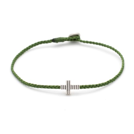 Bracelet "Cross - Parallel Lines"