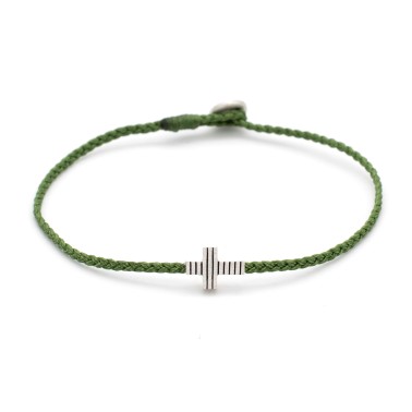 Bracelet "Cross - Parallel Lines"