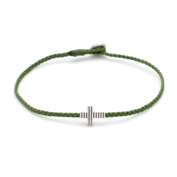 Bracelet "Cross - Parallel Lines"