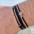 Bracelet "Cross - Parallel Lines"