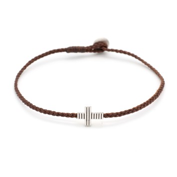 Bracelet "Cross - Parallel Lines"