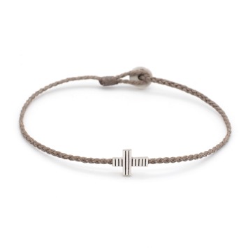 Bracelet "Cross - Parallel Lines"