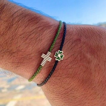 Bracelet "Cross - Parallel Lines"