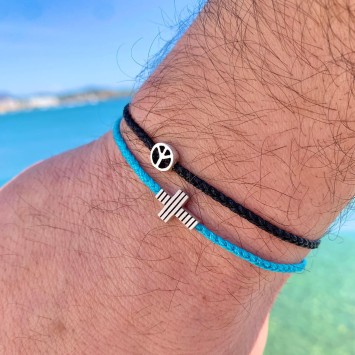 Bracelet "Cross - Parallel Lines"