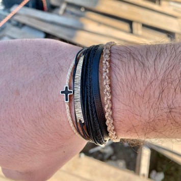 Bracelet "Cross Μ"