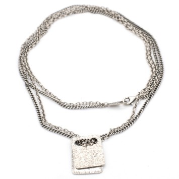 Necklace "2 Identities"