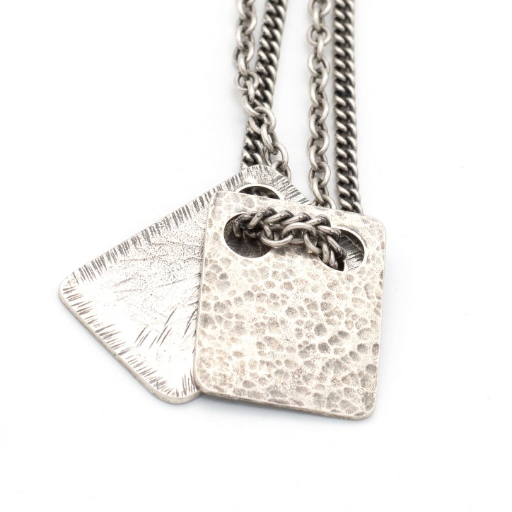 Necklace "2 Identities"