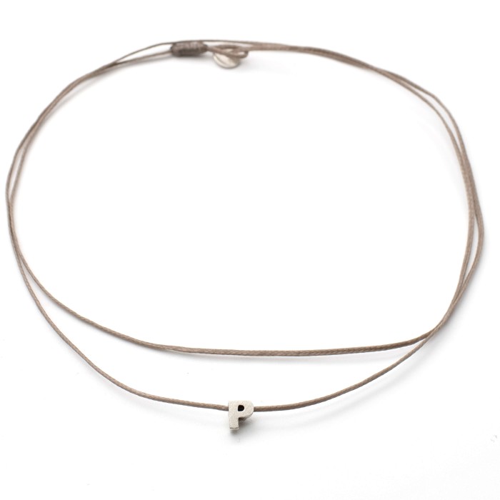 Κολιέ "Μονόγραμμα Ρ" Κολιέ "Μονόγραμμα Ρ"