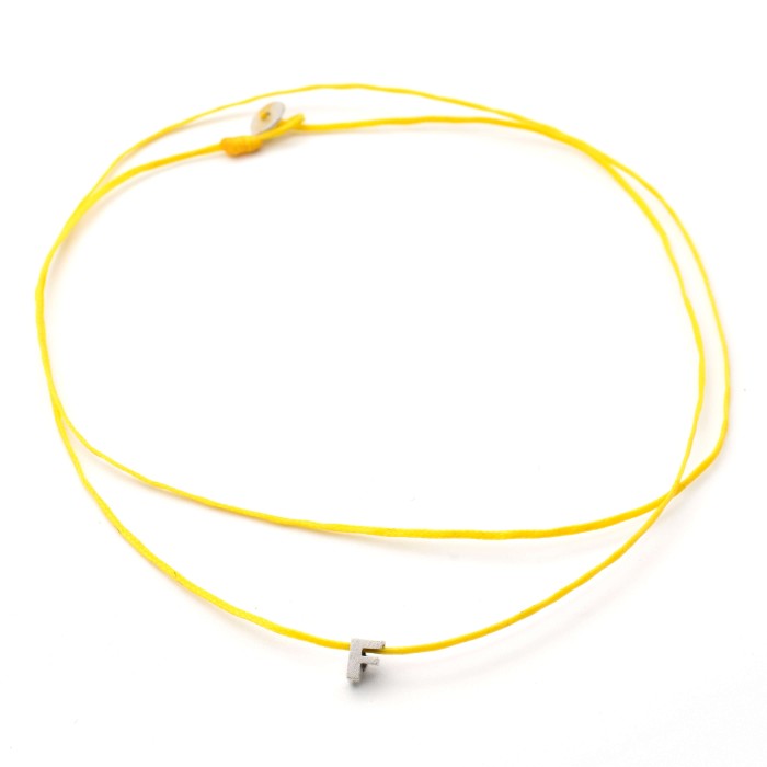 Κολιέ "Μονόγραμμα F" Κολιέ "Μονόγραμμα F"