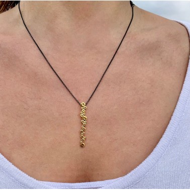 Necklace "Outer Space G"