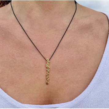 Necklace "Outer Space G"