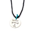 Necklace "Never Give Up"
