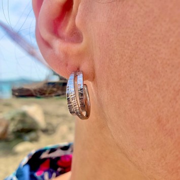 Σκουλαρίκια "3 καμπύλες"