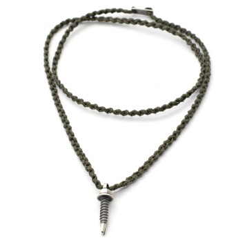 Necklace "Screw"