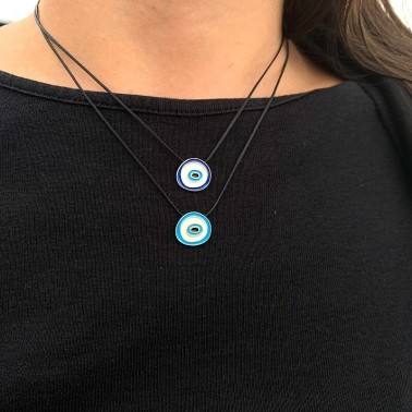 Κολιέ "Μάτι Όνειρο" - Σιέλ