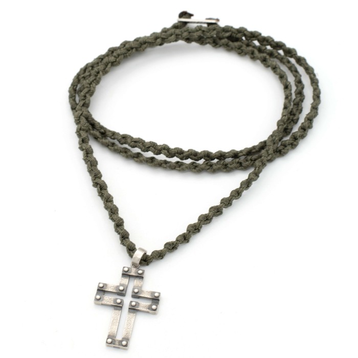 Κολιέ "Σταυρός 12 Pins" Κολιέ "Σταυρός 12 Pins"