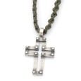 Κολιέ "Σταυρός 12 Pins" Κολιέ "Σταυρός 12 Pins"