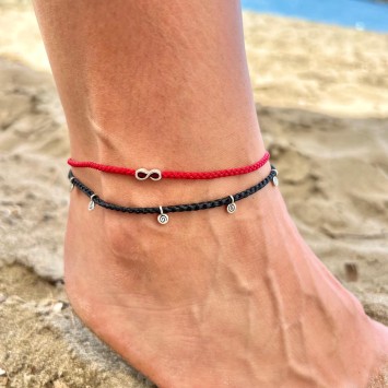 Anklet "Sea waves"