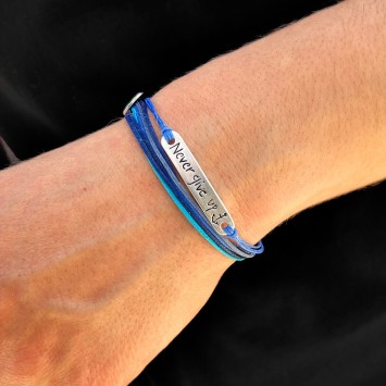 Bracelet "Never Give Up"