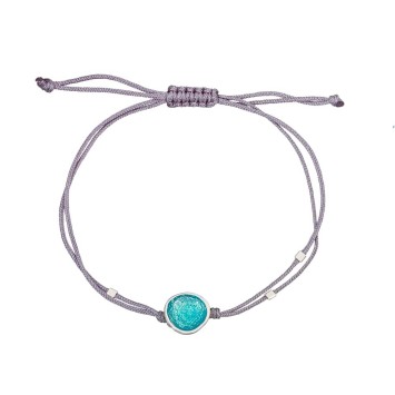 Βραχιόλι "Βότσαλο" - Τυρκουάζ