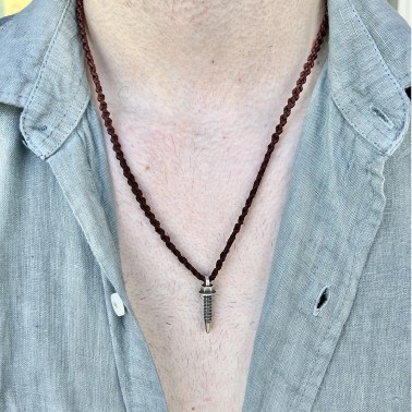 Necklace "Screw"