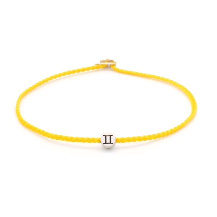 Βραχιόλι "Ζώδιο - Δίδυμος 3D"