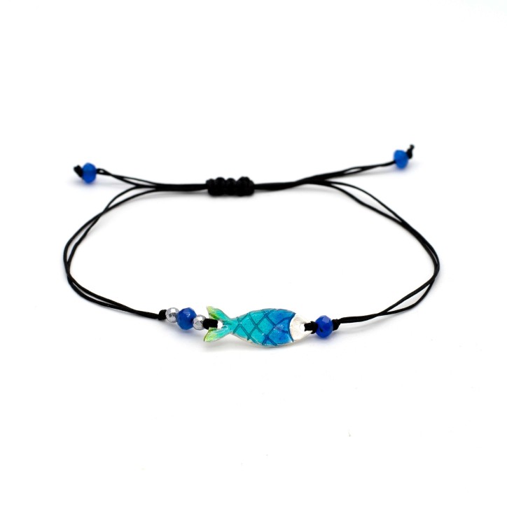 Bracelet "Little Fish GL C" - Blue
