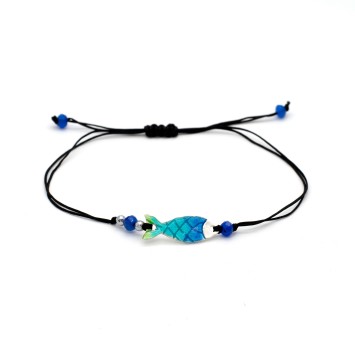 Bracelet "Little Fish GL C" - Blue